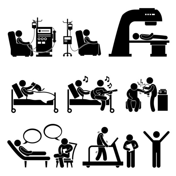 医院医疗治疗棒图形象形文字图标附件 图片素材