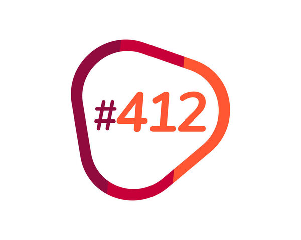 412号图像设计412个标志 图片素材