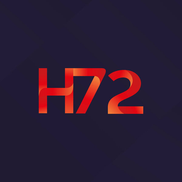 字母和数字标识 H72 图片素材