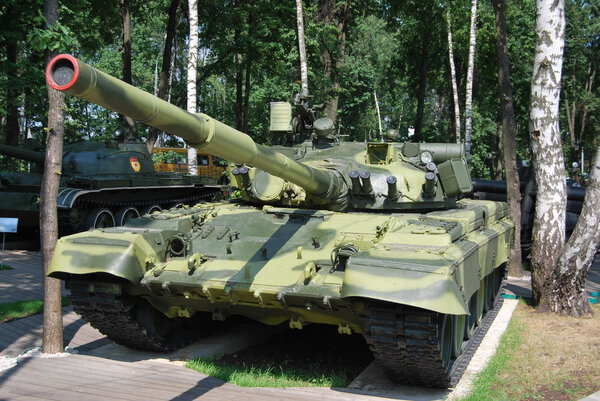 俄罗斯的 t-72 坦克 图片素材